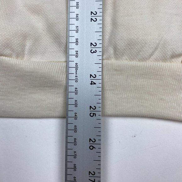 Vintage NWOT Grandma Sweatshirt Cardigan Women's Medium Acrylic Leaves Autumn - Picture 7 of 7